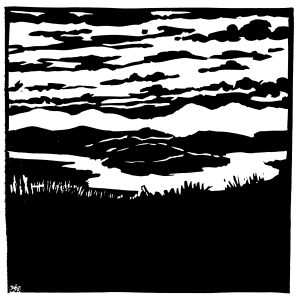 Black mount