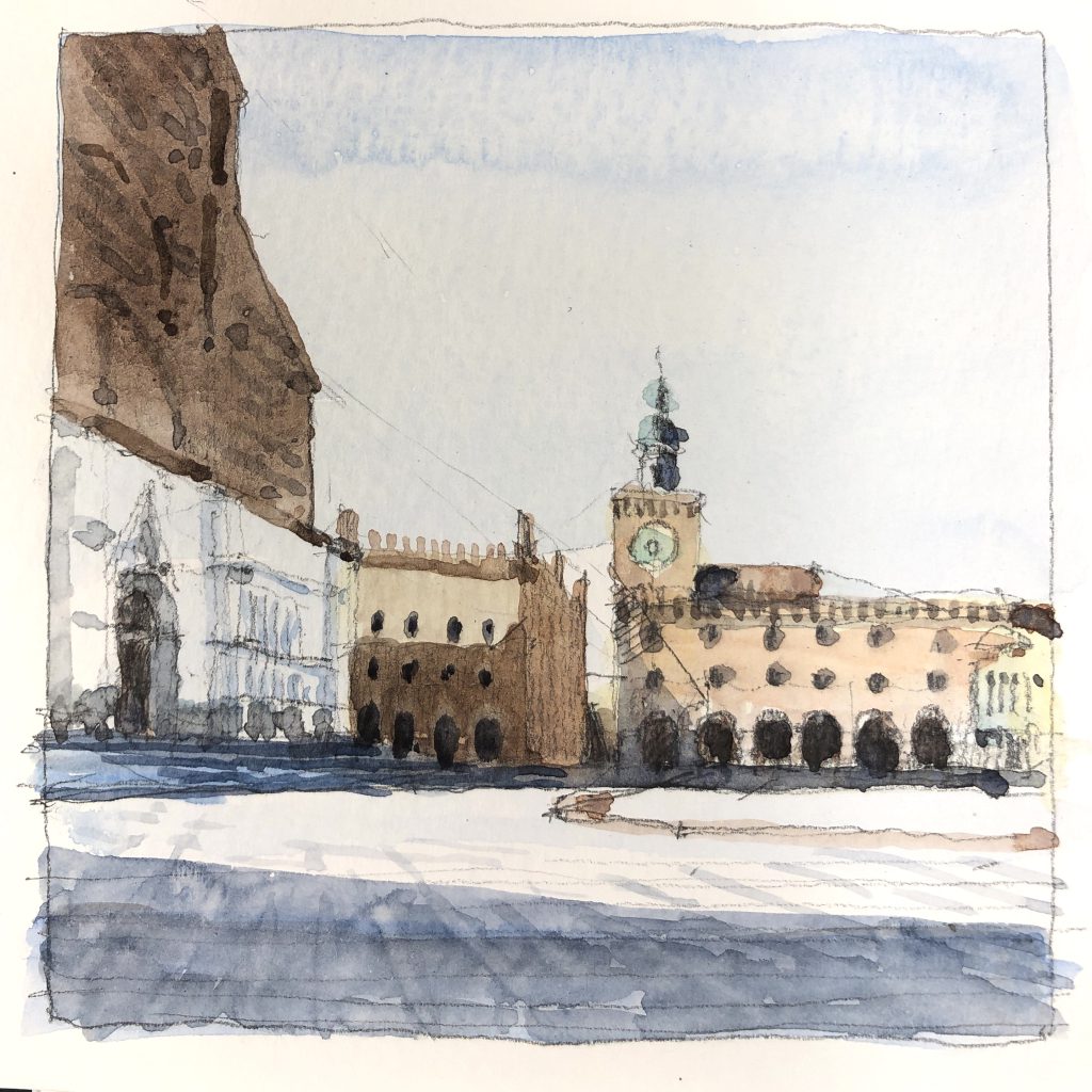 Piazza maggiore, Bologna