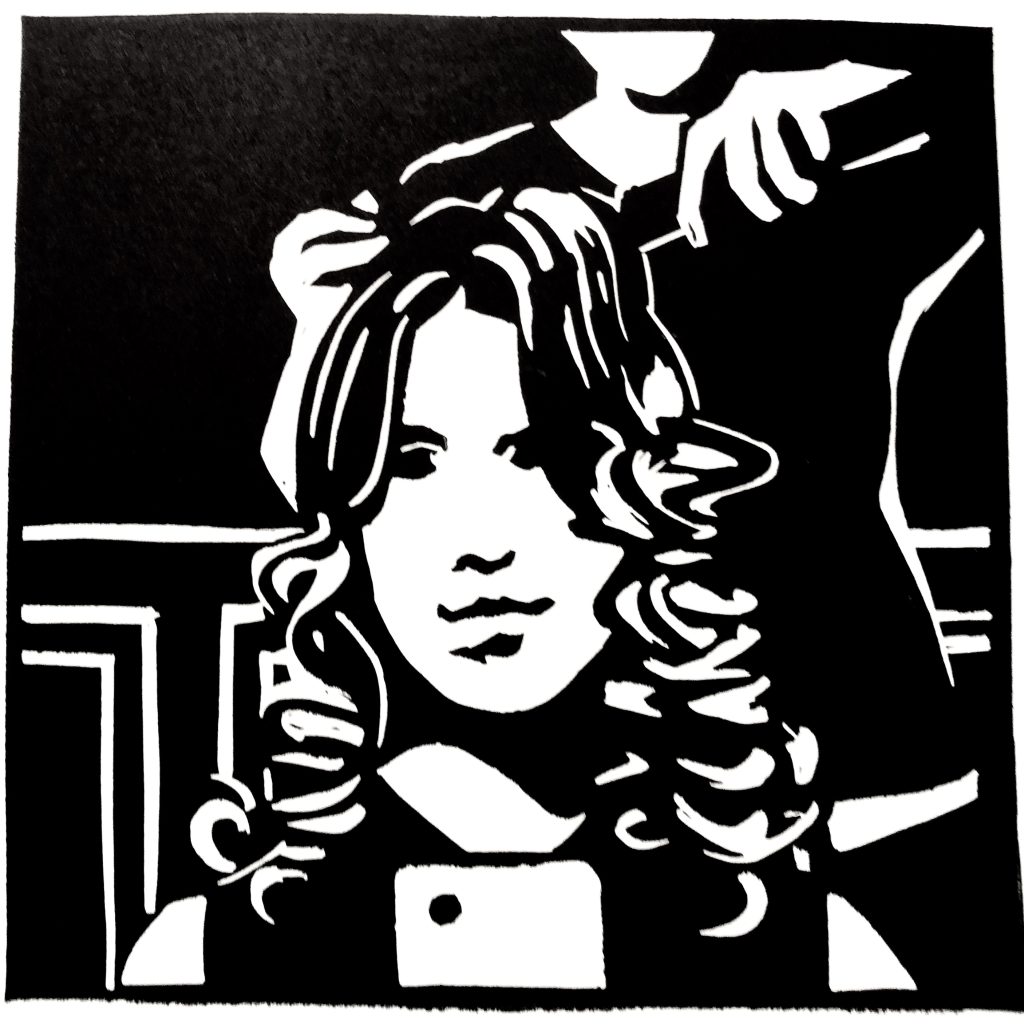 Selfie a la coiffeuse
