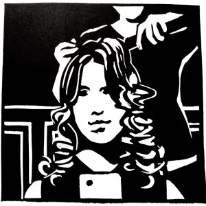 Selfie a la coiffeuse